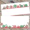 Great Papers! Holiday Envelope, Peppermint and Candy Cane Party Envelope, 9.5" x 4.125", 40 count